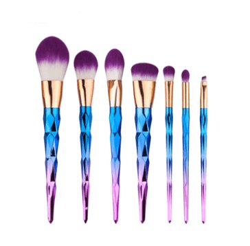 7-Piece Diamond Makeup Brush Set | TrendyAffordables - TrendyAffordables - 0