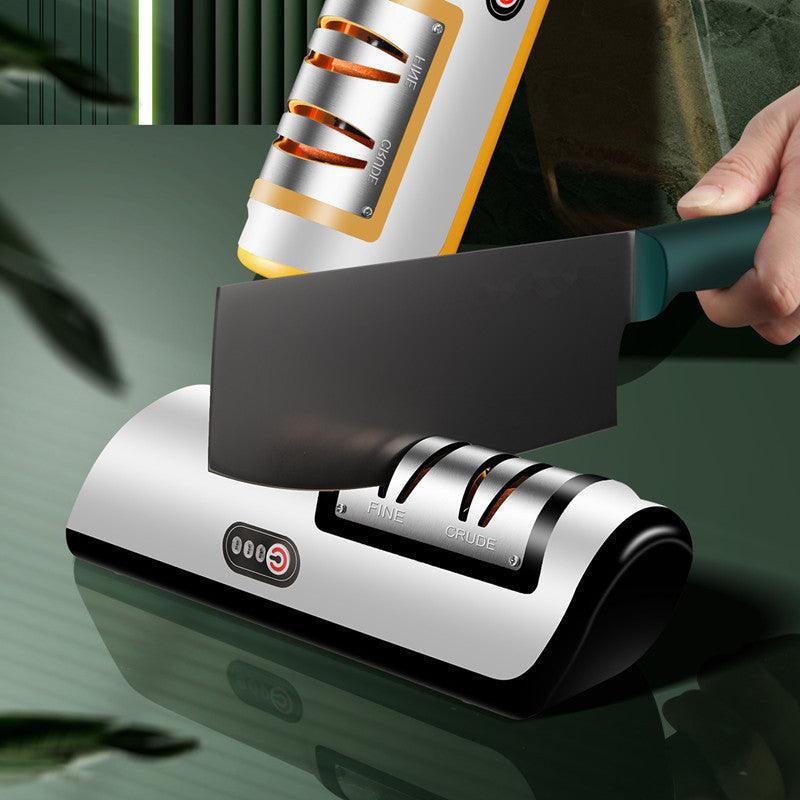 Adjustable USB Rechargeable Electric Knife Sharpener | TrendyAffordables - TrendyAffordables - 0