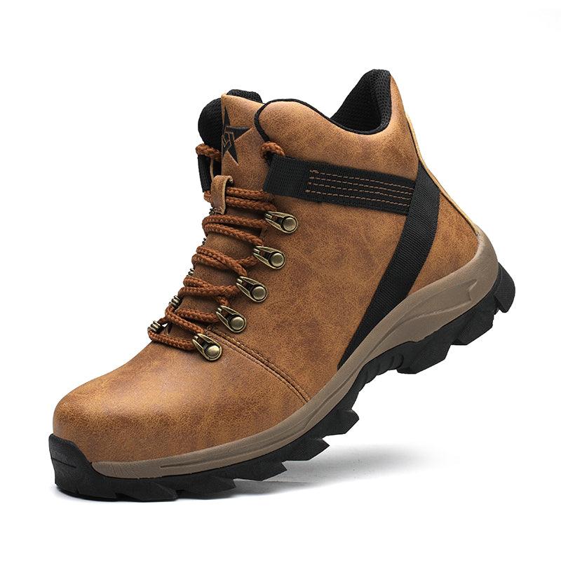 Affordable Men's High-top Steel Toe Work Boots | TrendyAffordables - TrendyAffordables - 0