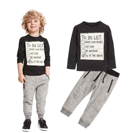 Boys' Casual Cotton 2pc Set for 3-7 Years | TrendyAffordables - TrendyAffordables - 0
