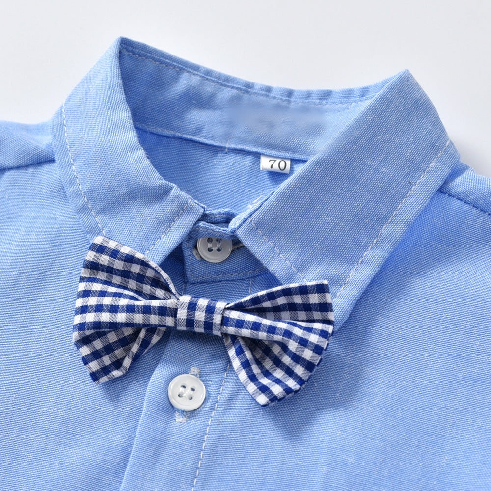 Boys' Gentleman Suit with Bow Tie - TrendyAffordables - TrendyAffordables - 0