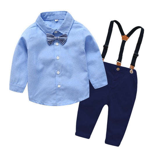 Boys' Gentleman Suit with Bow Tie - TrendyAffordables - TrendyAffordables - 0