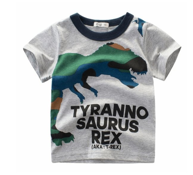 Boys' Summer Cotton T-shirts | TrendyAffordables - TrendyAffordables - 0