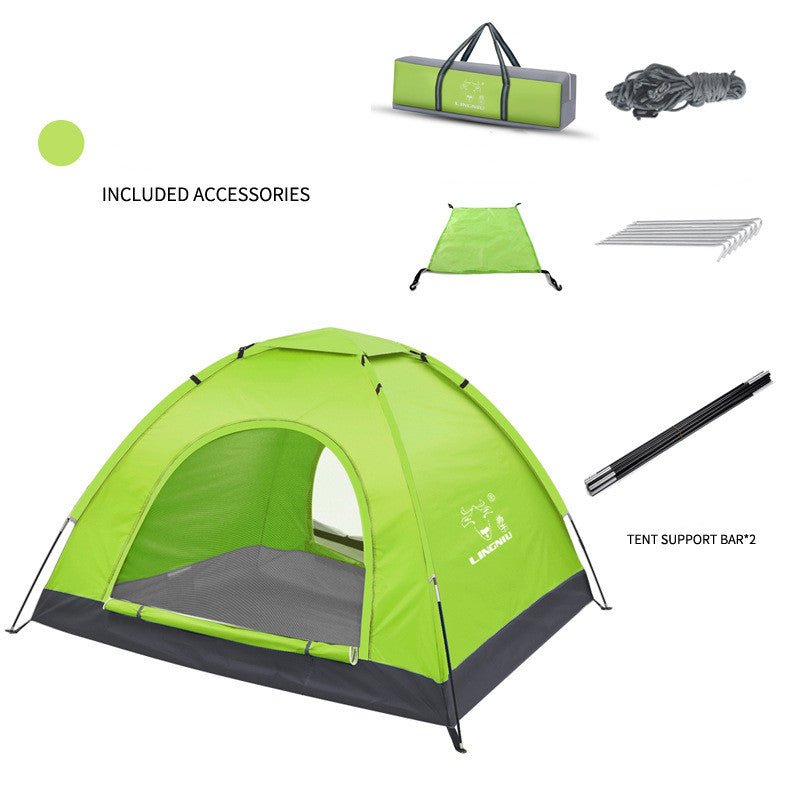 Budget-Friendly Single-Layer Camping Tent | TrendyAffordables - TrendyAffordables - 0