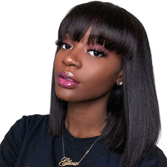 Chic Human Hair Wig for Women - TrendyAffordables - TrendyAffordables - 0