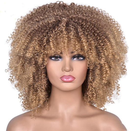 Chic Short Curly Wig | TrendyAffordables | Women's Hairpiece - TrendyAffordables - 0