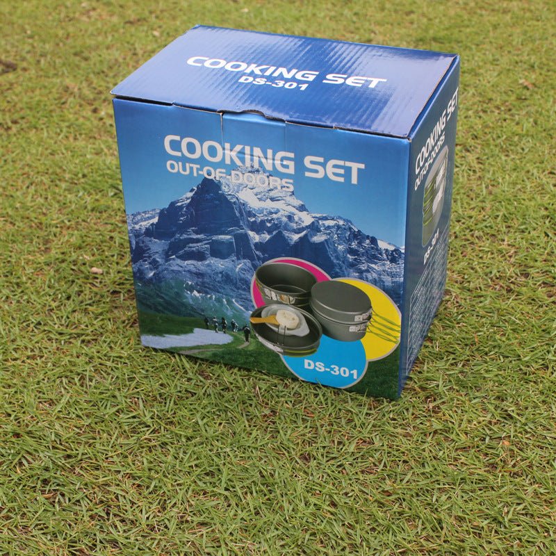 Compact Camping Cookware Set for 2-3 | TrendyAffordables - TrendyAffordables - 0