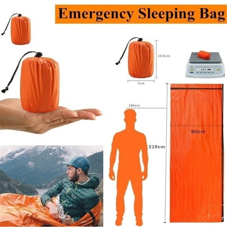 Compact Emergency Survival Sleeping Bag | Waterproof Camping & Hiking Gear | TrendyAffordables - TrendyAffordables - 0