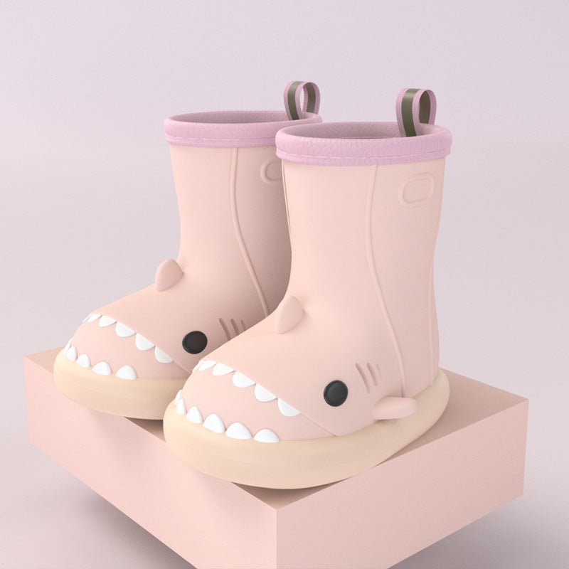 Cute Cartoon Shark Kids Rain Boots - TrendyAffordables - TrendyAffordables - 0