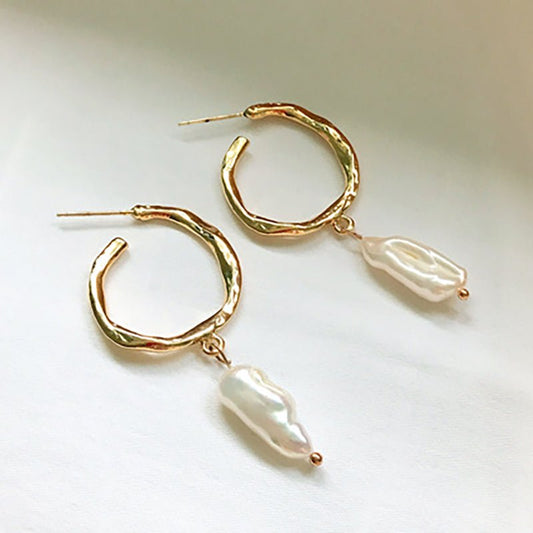Elegant Pearl Drop Earrings | TrendyAffordables - TrendyAffordables - 0