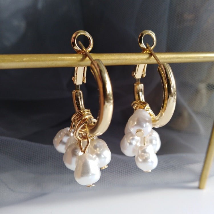 Elegant Pearl Tassel Earrings for Women | TrendyAffordables - TrendyAffordables - 0