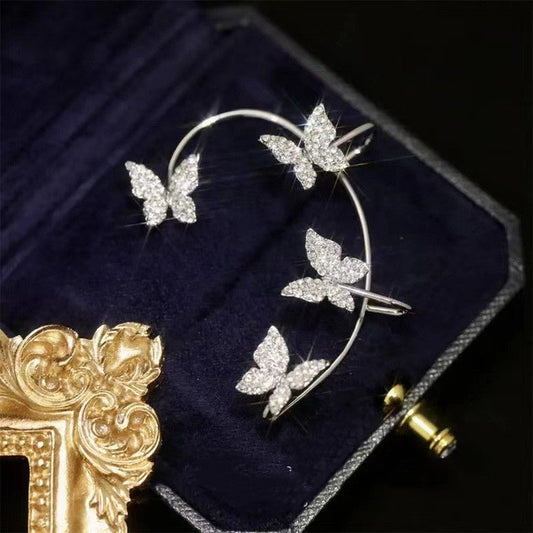 Fashion Butterfly Ear Clip & Hook Jewelry | TrendyAffordables - TrendyAffordables - 0
