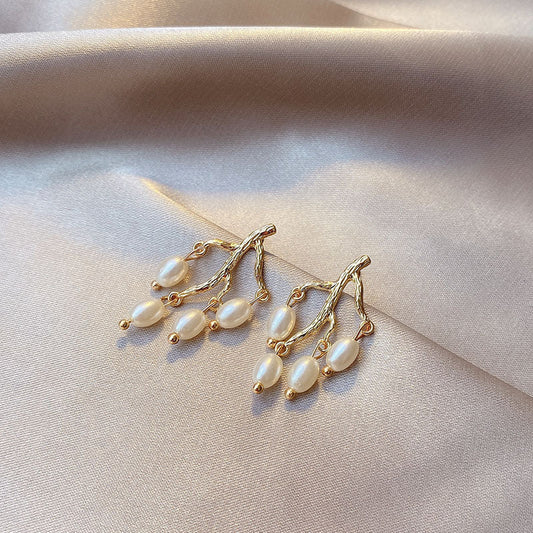 Floral Pearl Branch Earrings for Stylish Women | TrendyAffordables - TrendyAffordables - 0