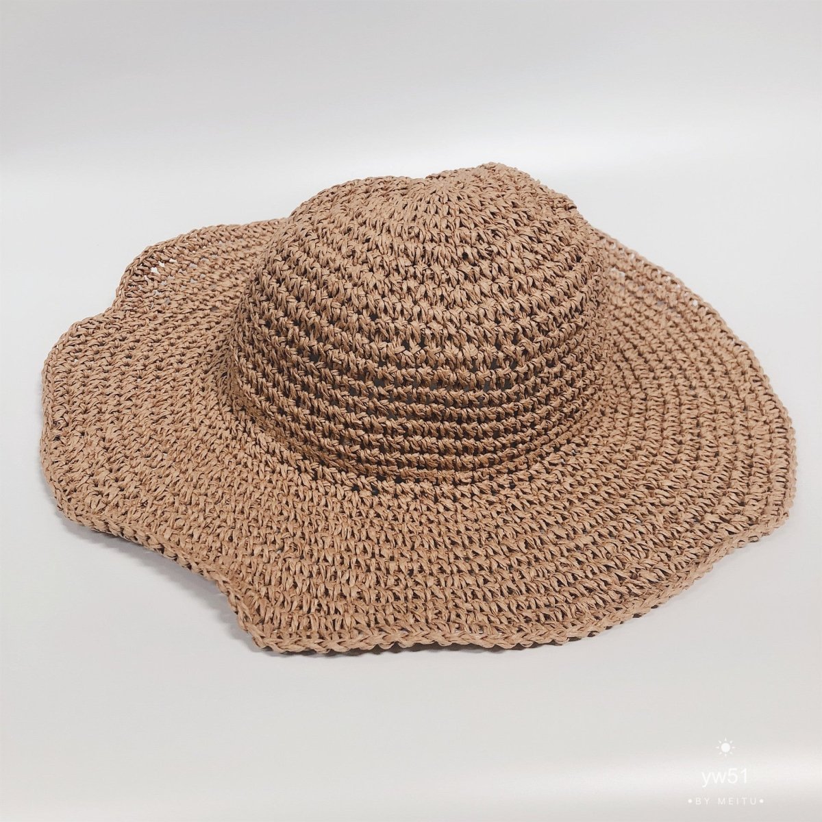 Foldable Straw Sun Hat for Women | Summer Beach Holiday Cool Hat | TrendyAffordables - TrendyAffordables - 0