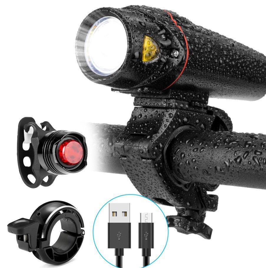 Illuminate Your Path with USB Rechargeable Bicycle Lights | TrendyAffordables - TrendyAffordables - 0