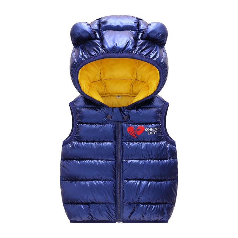 Kids Warm Hooded Vest | TrendyAffordables - TrendyAffordables - 0