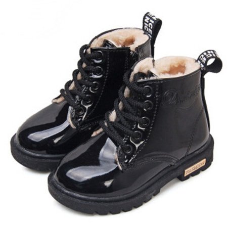 Kids' Waterproof Leather Martin Boots - TrendyAffordables - TrendyAffordables - 0