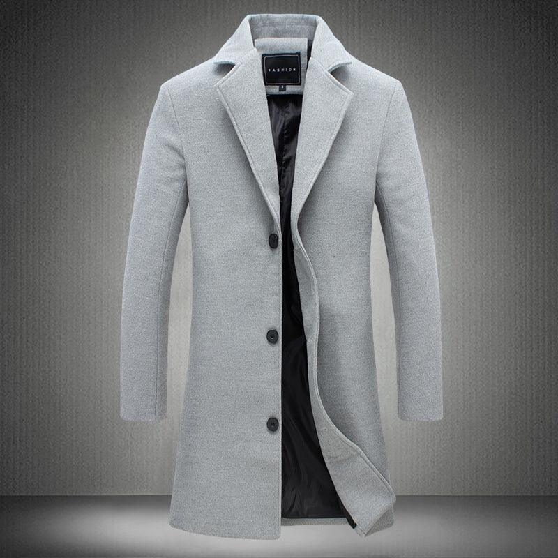 Men's Trendy Woolen Business Coats | Affordable Style by TrendyAffordables - TrendyAffordables - 0