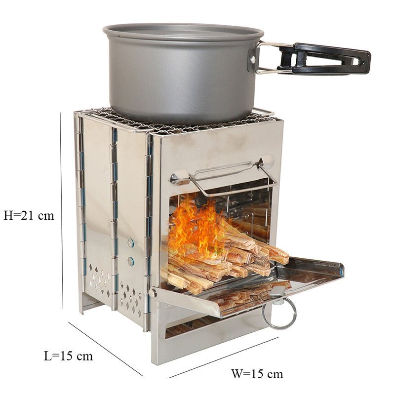 Portable Lightweight Camping Wood Stove | TrendyAffordables - TrendyAffordables - 0