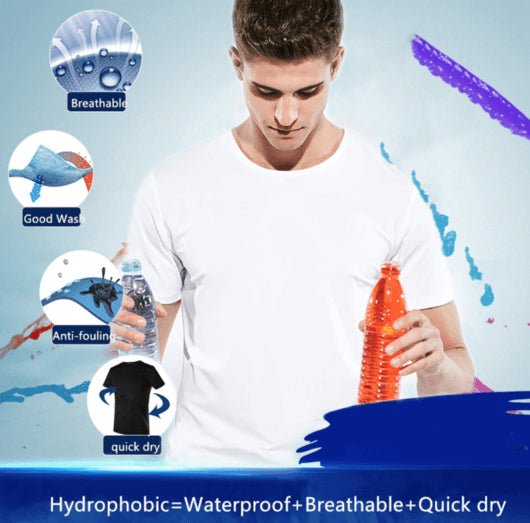 Quick-Dry Waterproof Sports Tee | TrendyAffordables - TrendyAffordables - 0