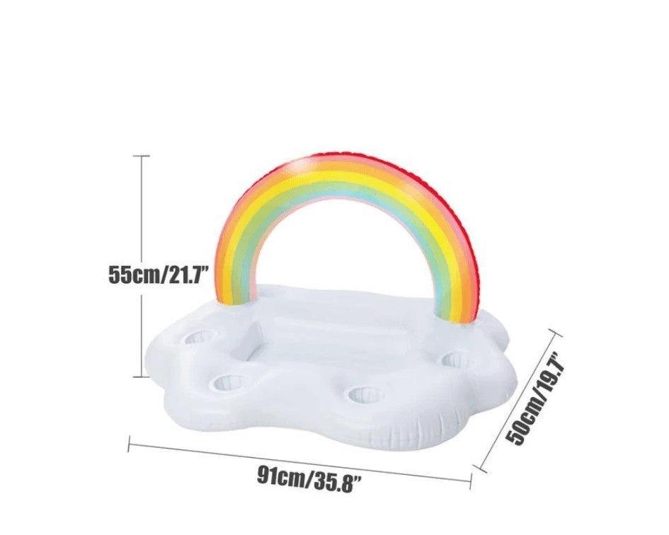 Rainbow Pride Pool Float Cooler | TrendyAffordables - TrendyAffordables - 0