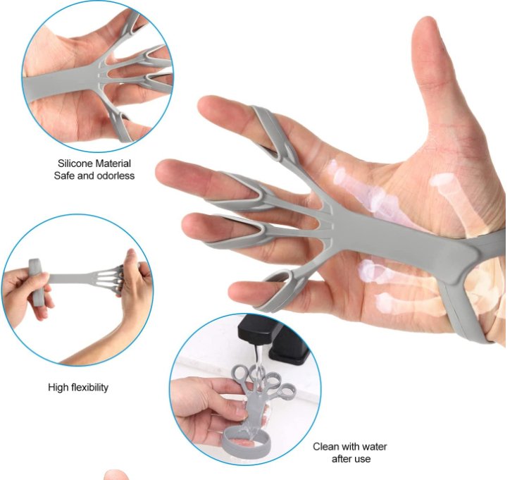 Silicone Hand Grip Trainer for Pain Relief - TrendyAffordables - TrendyAffordables - 0