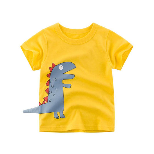 Sporty Dinosaur Kids T-shirt | TrendyAffordables - TrendyAffordables - 0