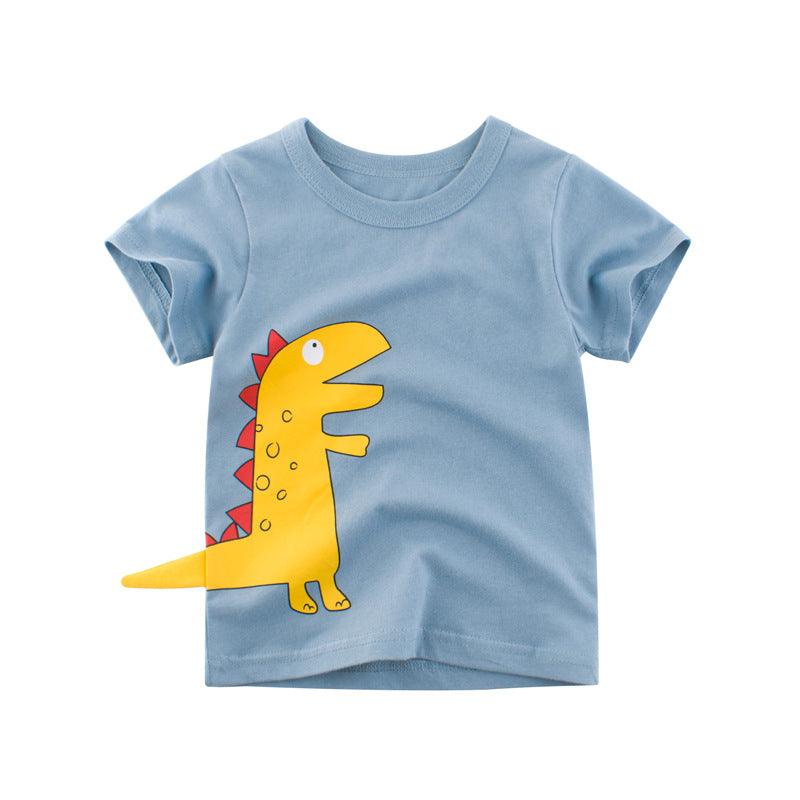 Sporty Dinosaur Kids T-shirt | TrendyAffordables - TrendyAffordables - 0