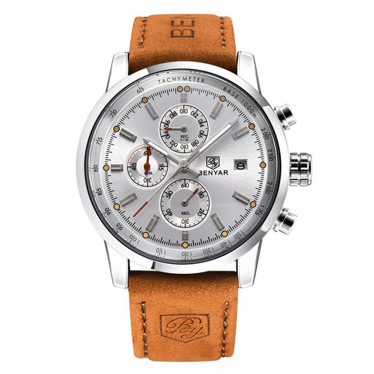 Stylish BENYAR Men's Quartz Watch | TrendyAffordables - TrendyAffordables - 0