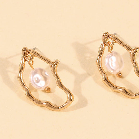 Stylish Irregular Pearl Earrings | TrendyAffordables - TrendyAffordables - 0