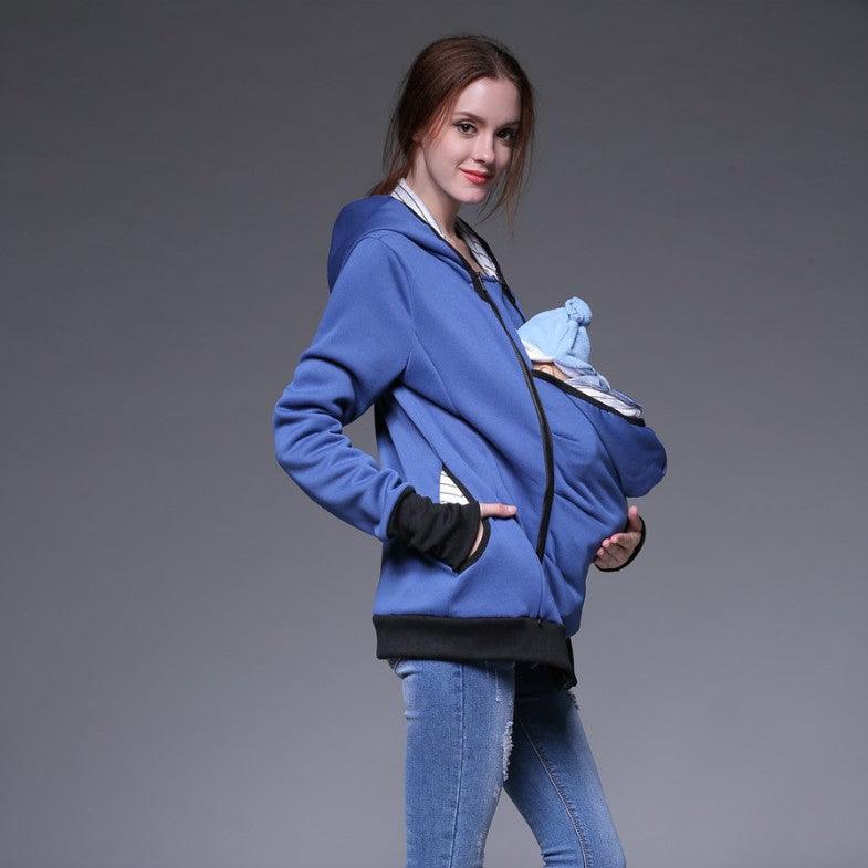 Stylish Kangaroo Maternity Sweater | TrendyAffordables - TrendyAffordables - 0