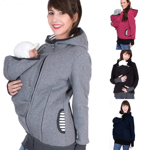 Stylish Kangaroo Maternity Sweater | TrendyAffordables - TrendyAffordables - 0