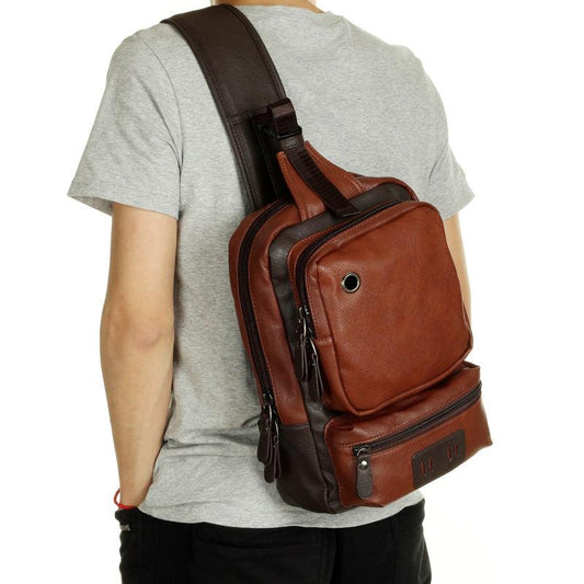 Stylish Leather Men's Backpack | TrendyAffordables - TrendyAffordables - 0