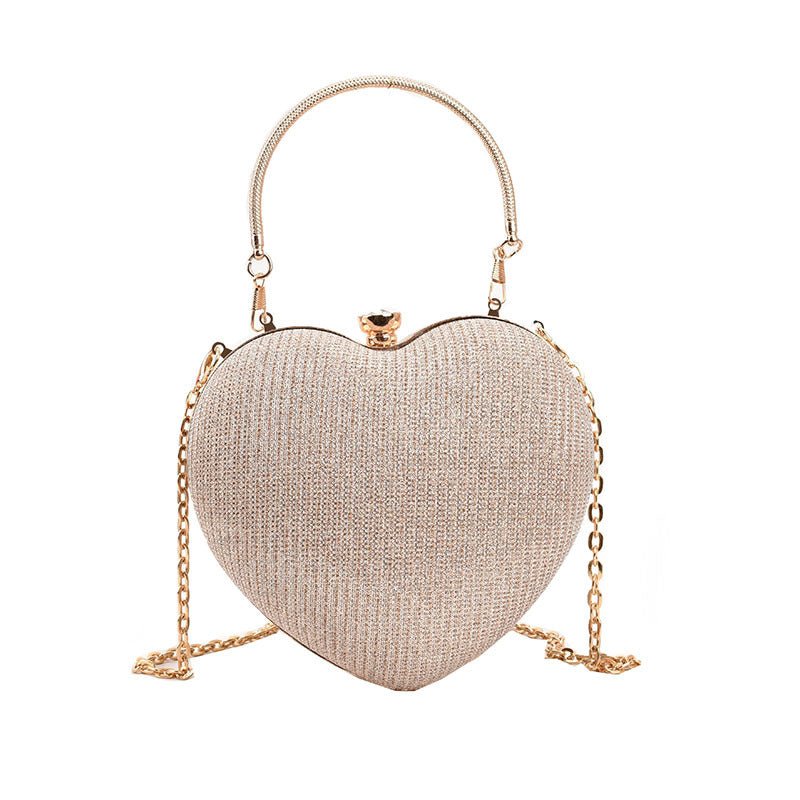 Trendy Heart Shaped Chain Crossbody Bag | TrendyAffordables - TrendyAffordables - 0