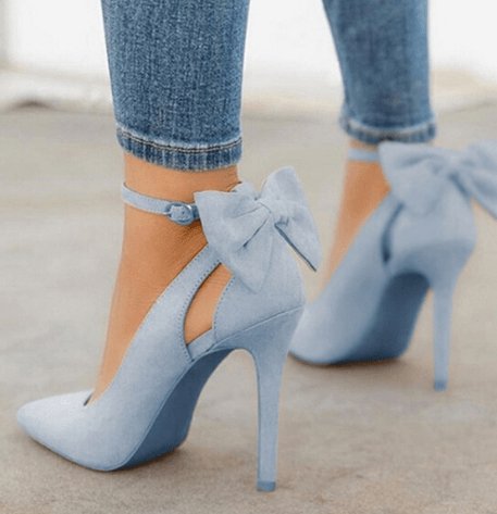 Trendy High Heel Bow Sandals | Women's Fashion Footwear | TrendyAffordables - TrendyAffordables - 0