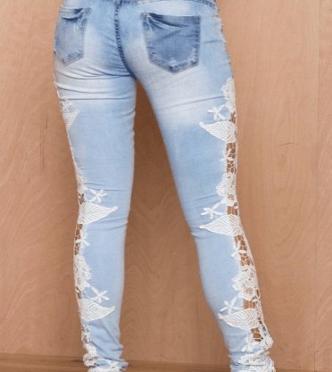 Trendy Lace Jeans | Women's Fashion Denim | TrendyAffordables - TrendyAffordables - 0