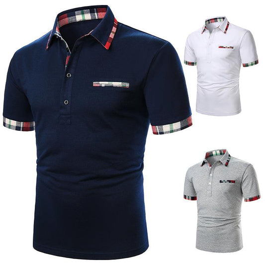 Trendy Men's Short Sleeve Polo Shirt | Stylish & Affordable | TrendyAffordables - TrendyAffordables - 0