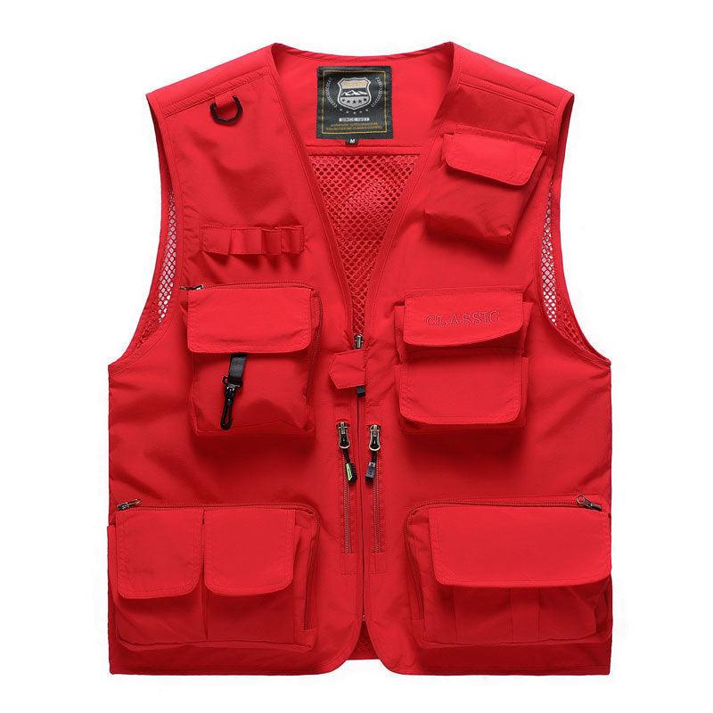 Trendy Multi-Pocket Fishing Vest | Sportswear & Outdoors | TrendyAffordables - TrendyAffordables - 0