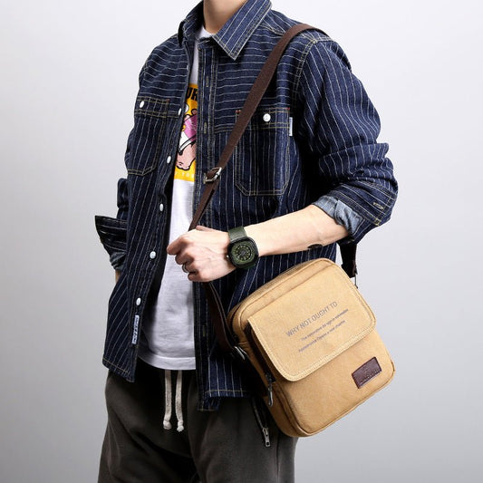 Trendy Shoulder Bags | Stylish Canvas Men's Accessories | TrendyAffordables - TrendyAffordables - 0