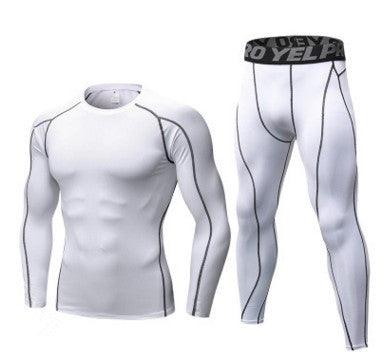 Trendy Sportswear: Men's Compression Running Suit | TrendyAffordables - TrendyAffordables - 0