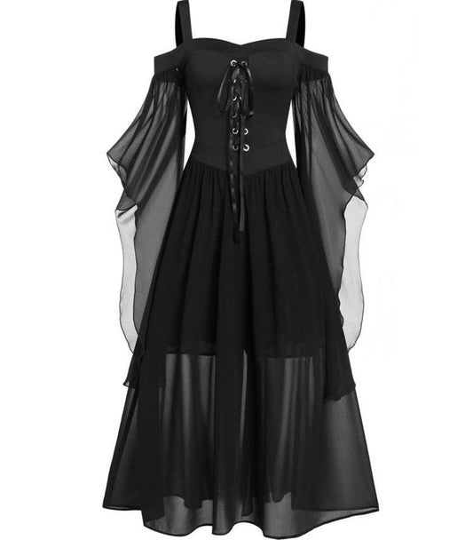 Trendy Witch Halloween Dress | Affordable Sling Strap Costume - TrendyAffordables - TrendyAffordables - 0