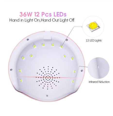 TrendyAffordable UV Nail Lamp for Quick Dry Gel Polish - TrendyAffordables - 0