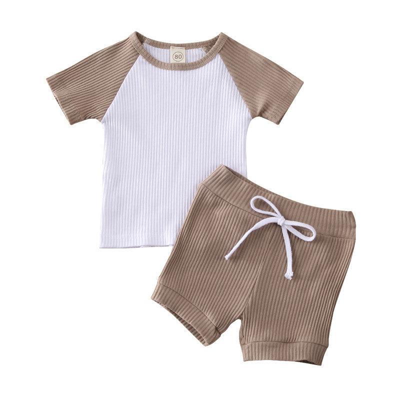 TrendyAffordables | Baby Boy's 2-Piece Shirt and Shorts Set - TrendyAffordables - 0