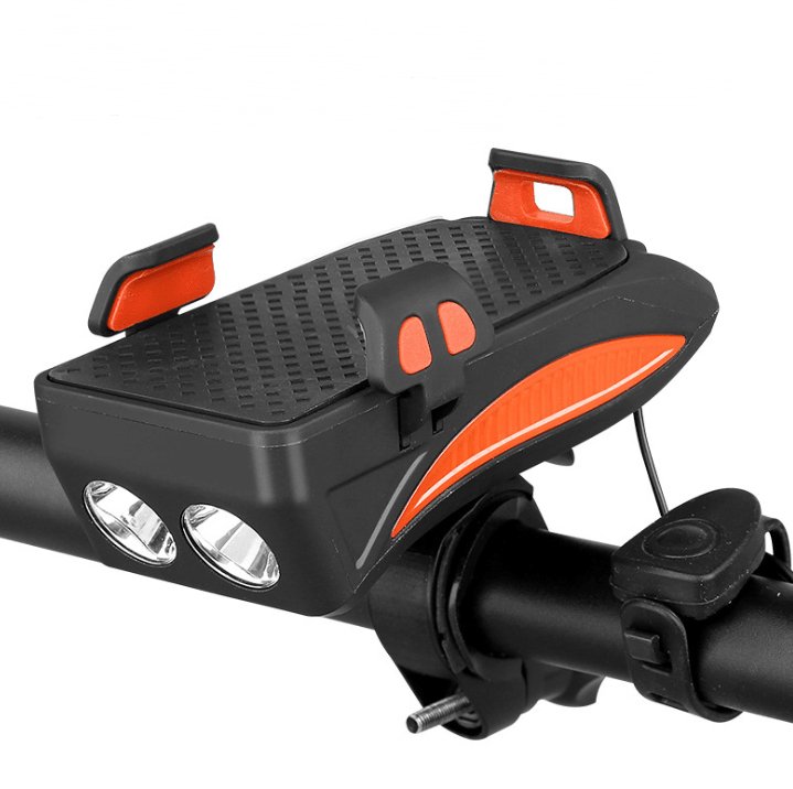 TrendyAffordables | Bike Phone Holder with Horn, USB Charging, and Night Lights - TrendyAffordables - 0
