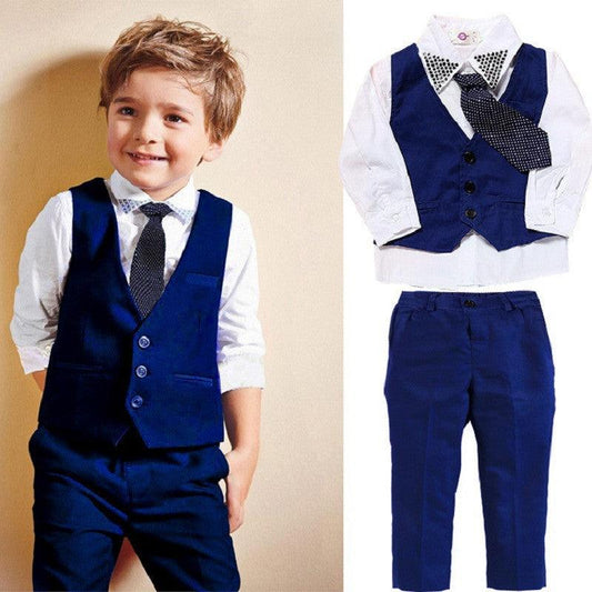 TrendyAffordables Boys' Gentleman Suit Set | Stylish & Affordable - TrendyAffordables - 0