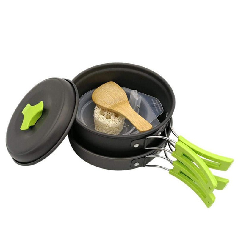 TrendyAffordables Camping Cookware Set | Compact & Durable Outdoor Cooking Gear - TrendyAffordables - 0