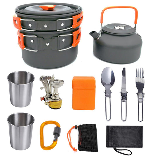 TrendyAffordables Camping Cookware Set | Portable & Affordable - TrendyAffordables - 0