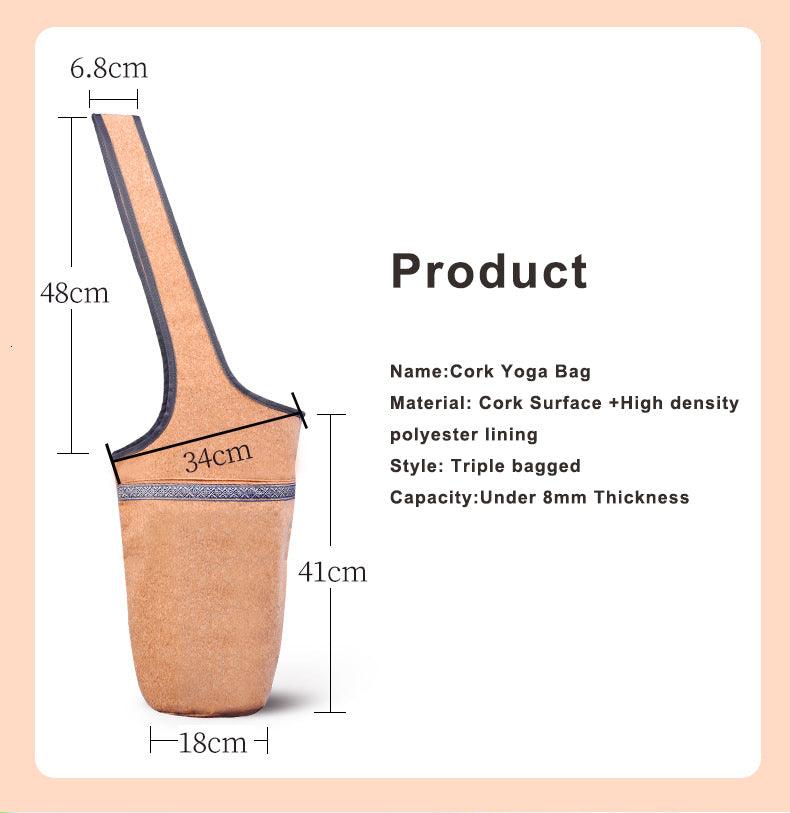 TrendyAffordables Cork Yoga Backpack - TrendyAffordables - 0