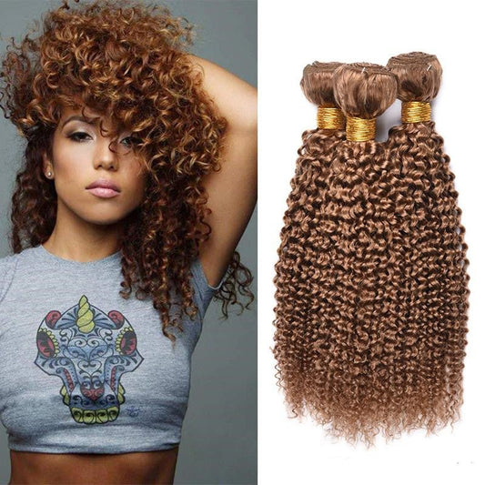TrendyAffordables Curly Human Hair Extensions - TrendyAffordables - 0