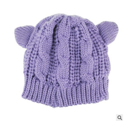TrendyAffordables | Cute Handmade 3D Knitted Cat Ear Beanie - TrendyAffordables - 0